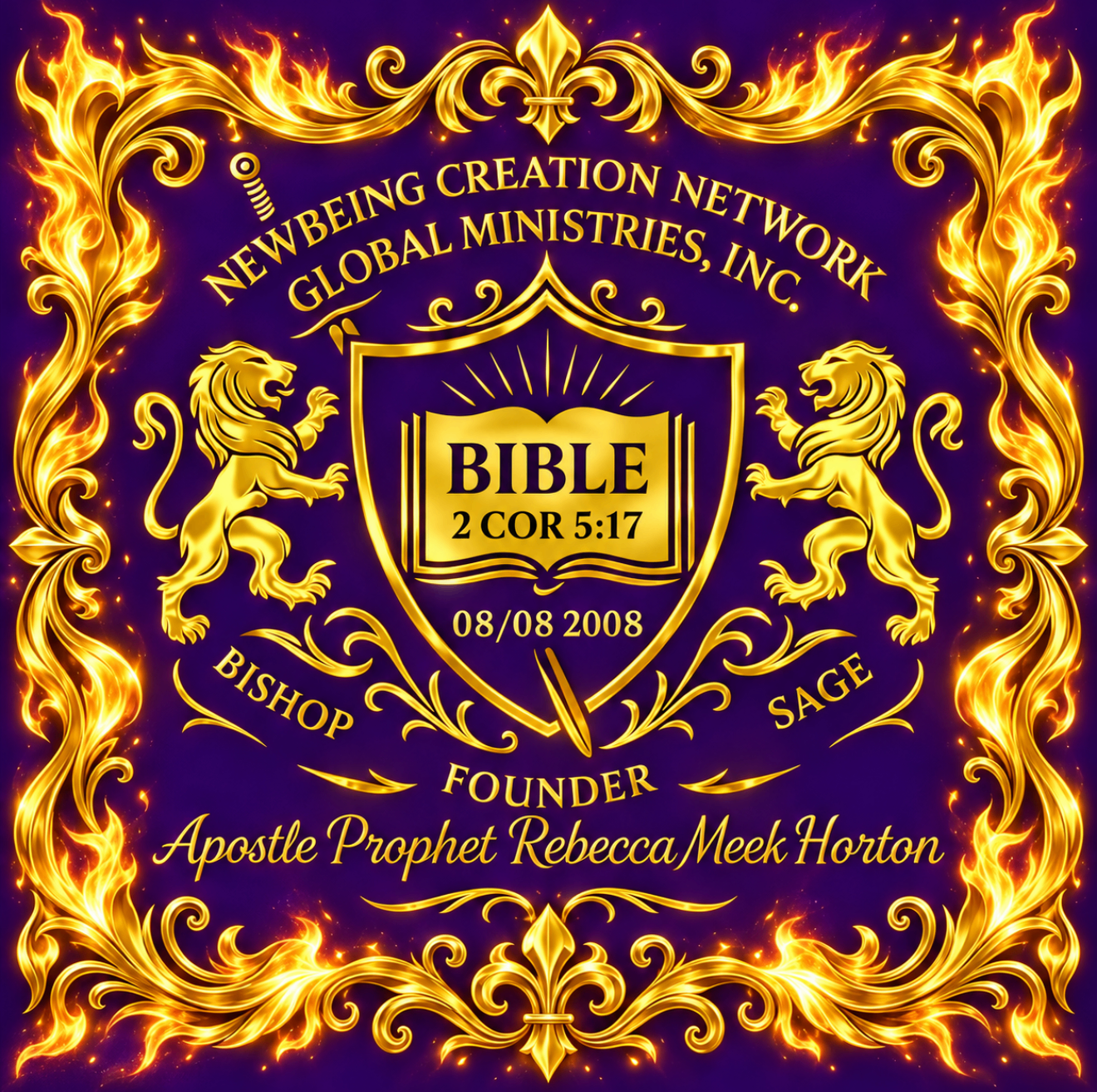NewBeing Creation Network Global Ministries, Inc. emblem